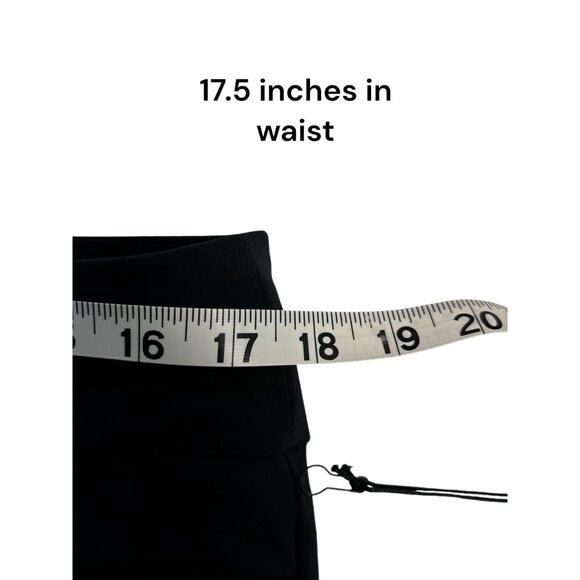 Tail Womens Black Stretch Pants Size 14 90% Polyester & 10% Spandex 17.5" Waist - Picture 6 of 8